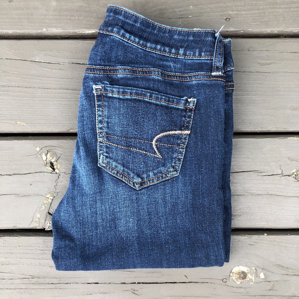 AE Distressed Jegging (8R)